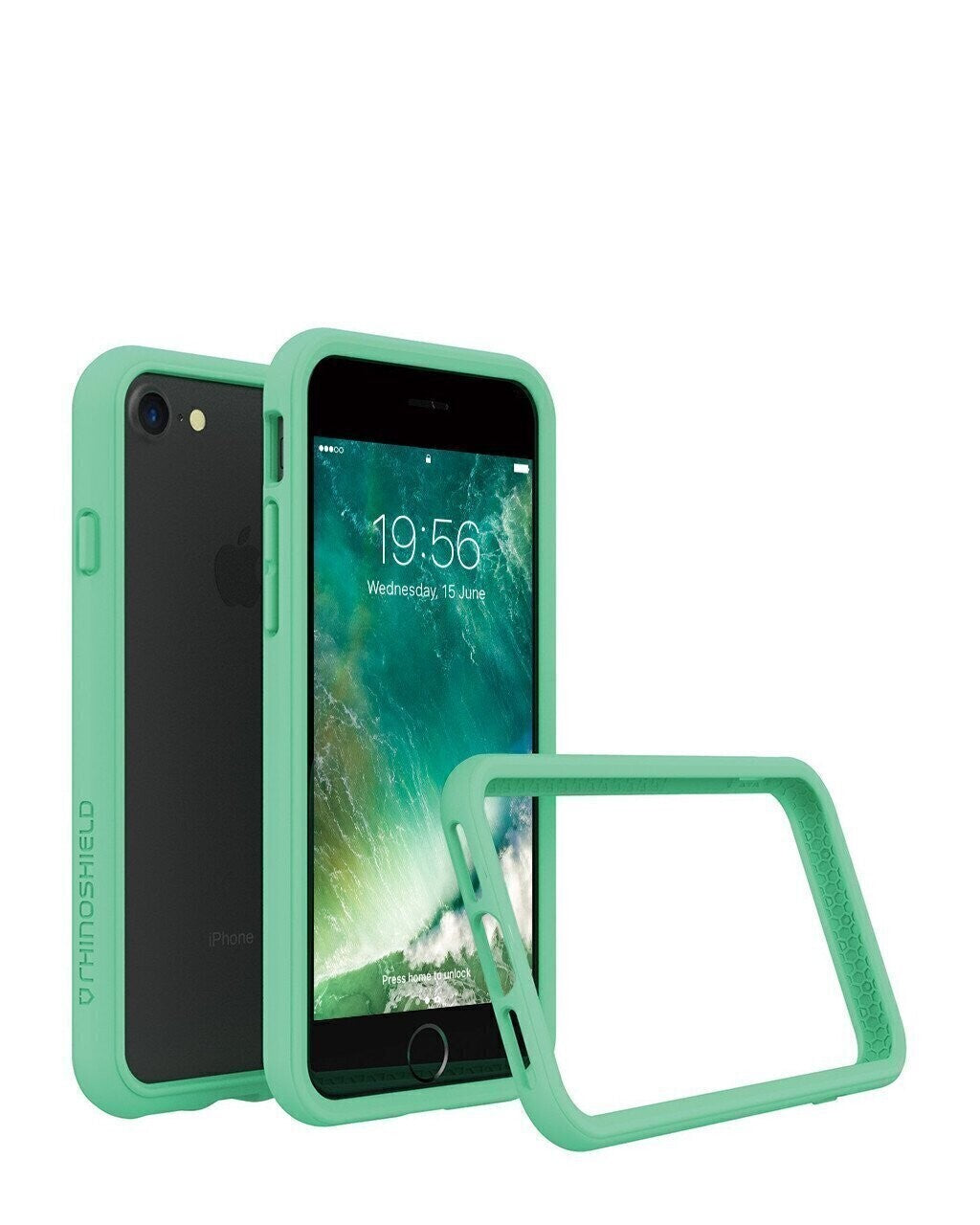 RhinoShield iPhone 7 CrashGuard, Mint Green