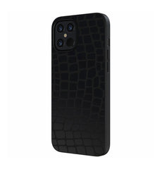 Devia iPhone 12 Pro Max Elegant Leather Case, Black