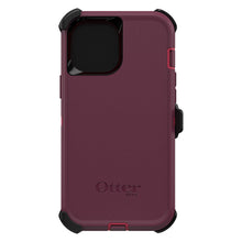 OtterBox iPhone 12 / iPhone 12 Pro Defender Series, Berry Potion (Red/Purple)