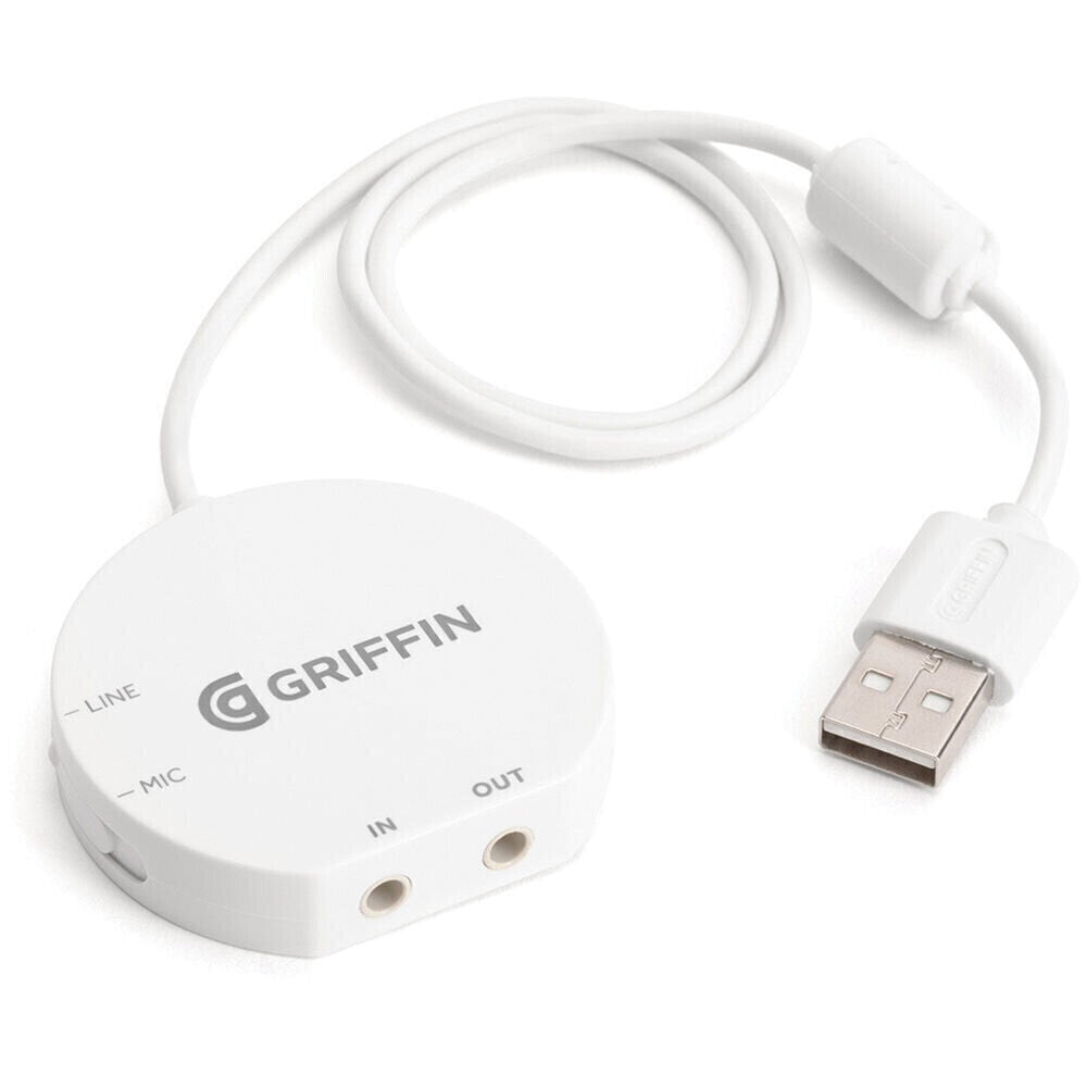 Griffin iMic, White/White (GC16035-2)