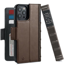 Twelve South iPhone 12 Pro Max  BookBook 3-in-1 Leather Wallet Case, Brown