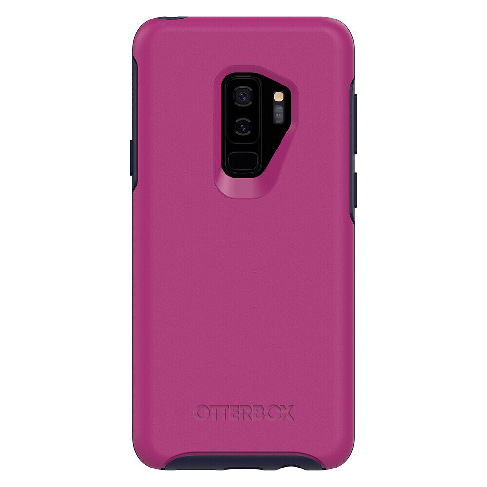 OtterBox Samsung Galaxy S9 Plus Symmetry, Mix Berry Jam (Rouge/Blue)