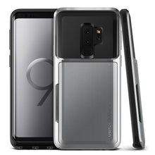 VRS Design Samsung Galaxy S9 Damda Glide TPU PlusPC, Steel Silver