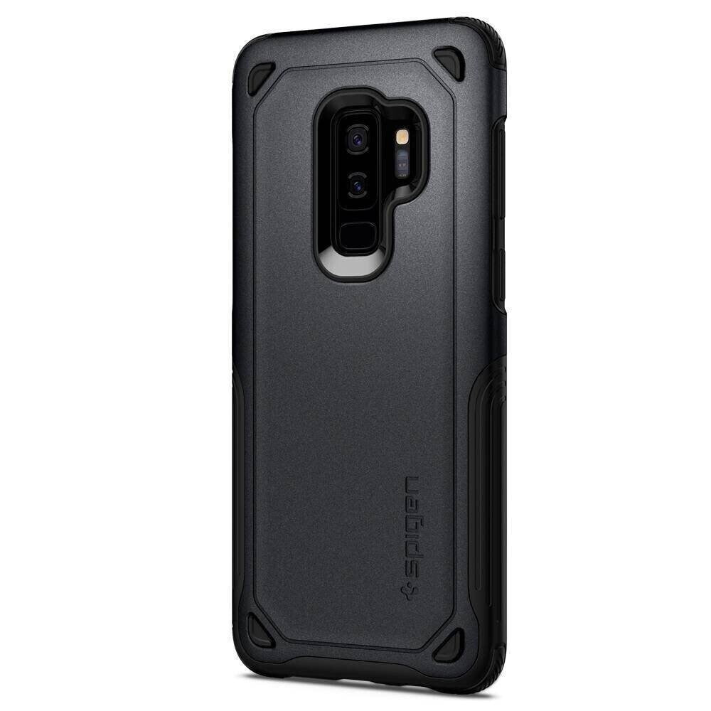 Spigen Samsung Galaxy S9 Plus Hybrid Armor, Graphite Gray (593CS22931) (SRS)