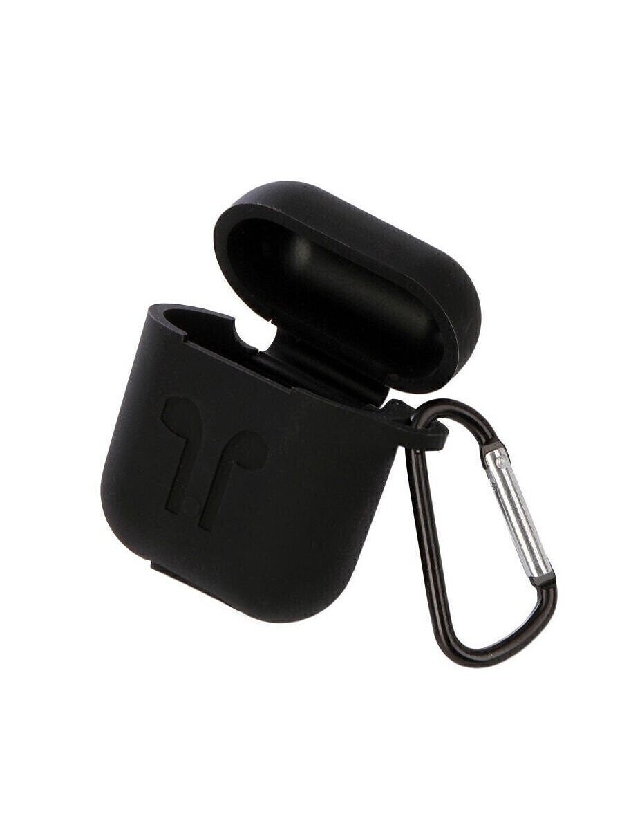 Devia AirPods 1 Naked Silicone Case Suit, Black