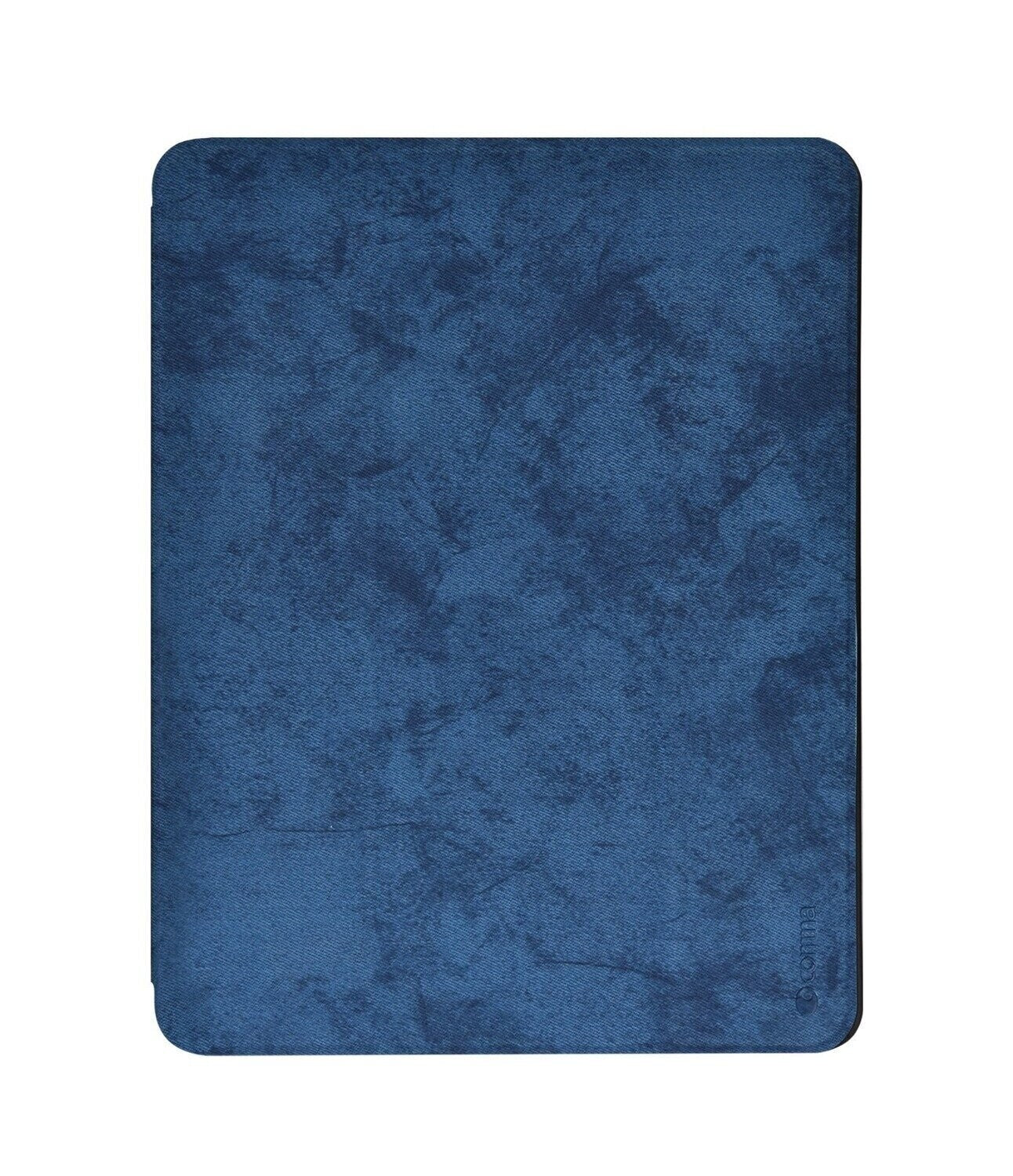 Comma iPad Pro 12.9" (2021~2018) Leather Case with Apple Pencil Slot, Blue