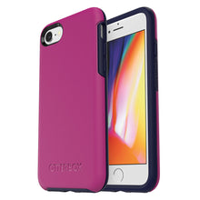 OtterBox iPhone 8 Symmetry Series, Mix Berry Jam (Rouge/Blue)