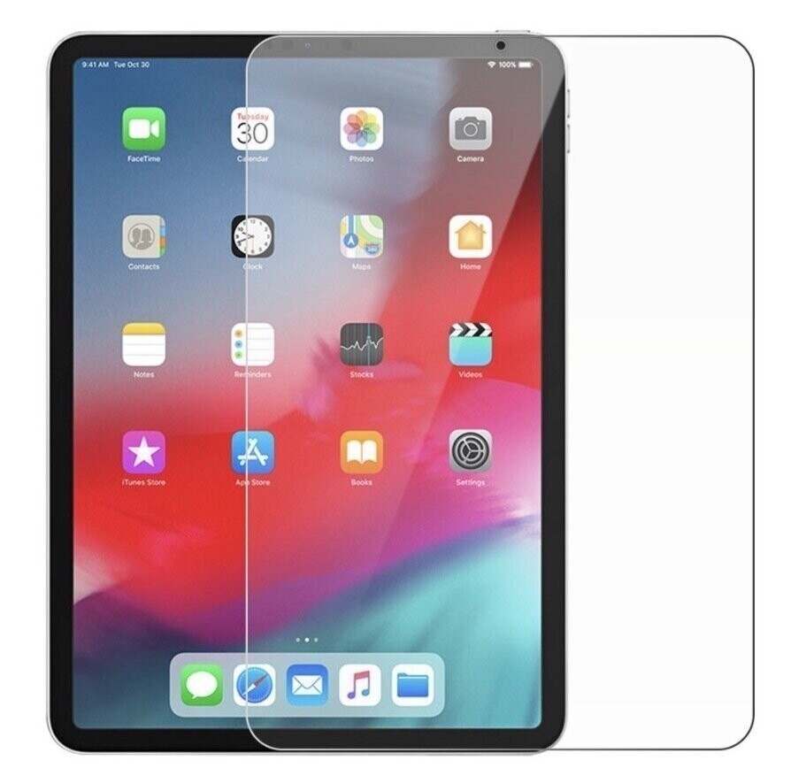 Komass iPad Air 4 10.9/iPad Pro 11 Tempered Glass, Crystal Clear