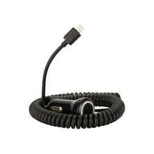 Griffin PowerJolt SE with 3' Coiled Lightning Connector (2.4 A)