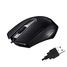 Kaku Three-Button Optical Mouse, Black, KSC-357 LANGSI