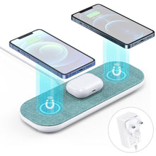 Choetech Wireless Charger Pad Fast 3-in-1