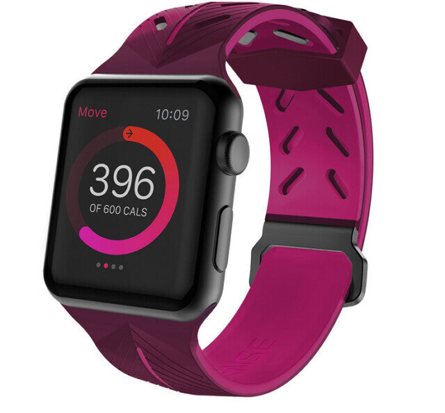 X-Doria Apple Watch (38mm) Action Band, Purple/Pink