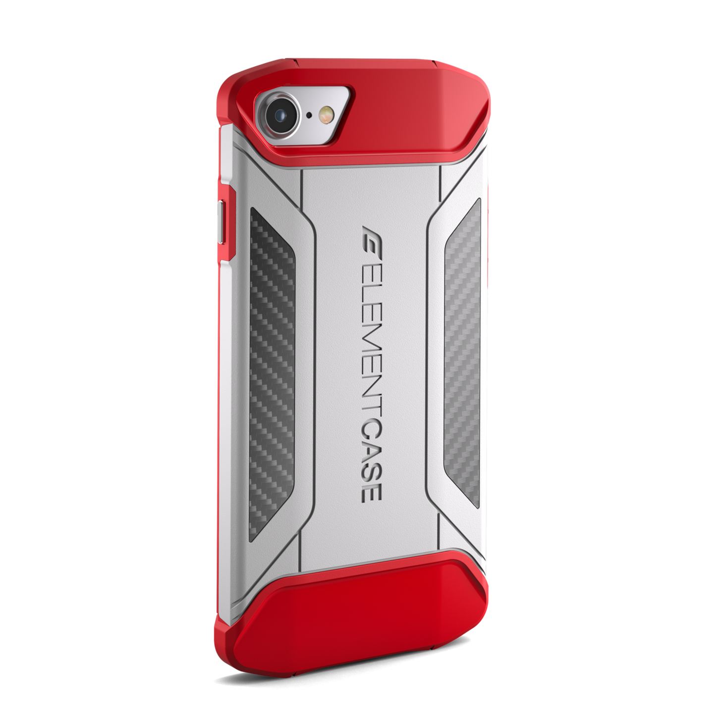 Element Case iPhone 8 CFX, White/Red