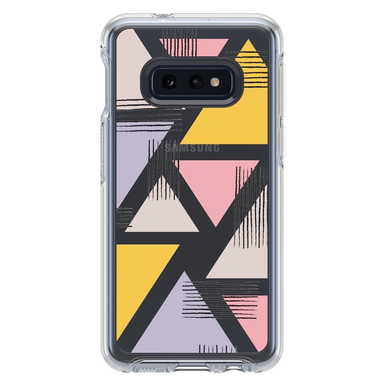 OtterBox Samsung Galaxy S10e Symmetry Clear, Graphic Love Triangle