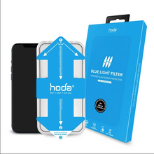 Hoda iPhone 12 Pro Max  Tempered Glass with Helper, Full Coverage Anti-Blue-Ray