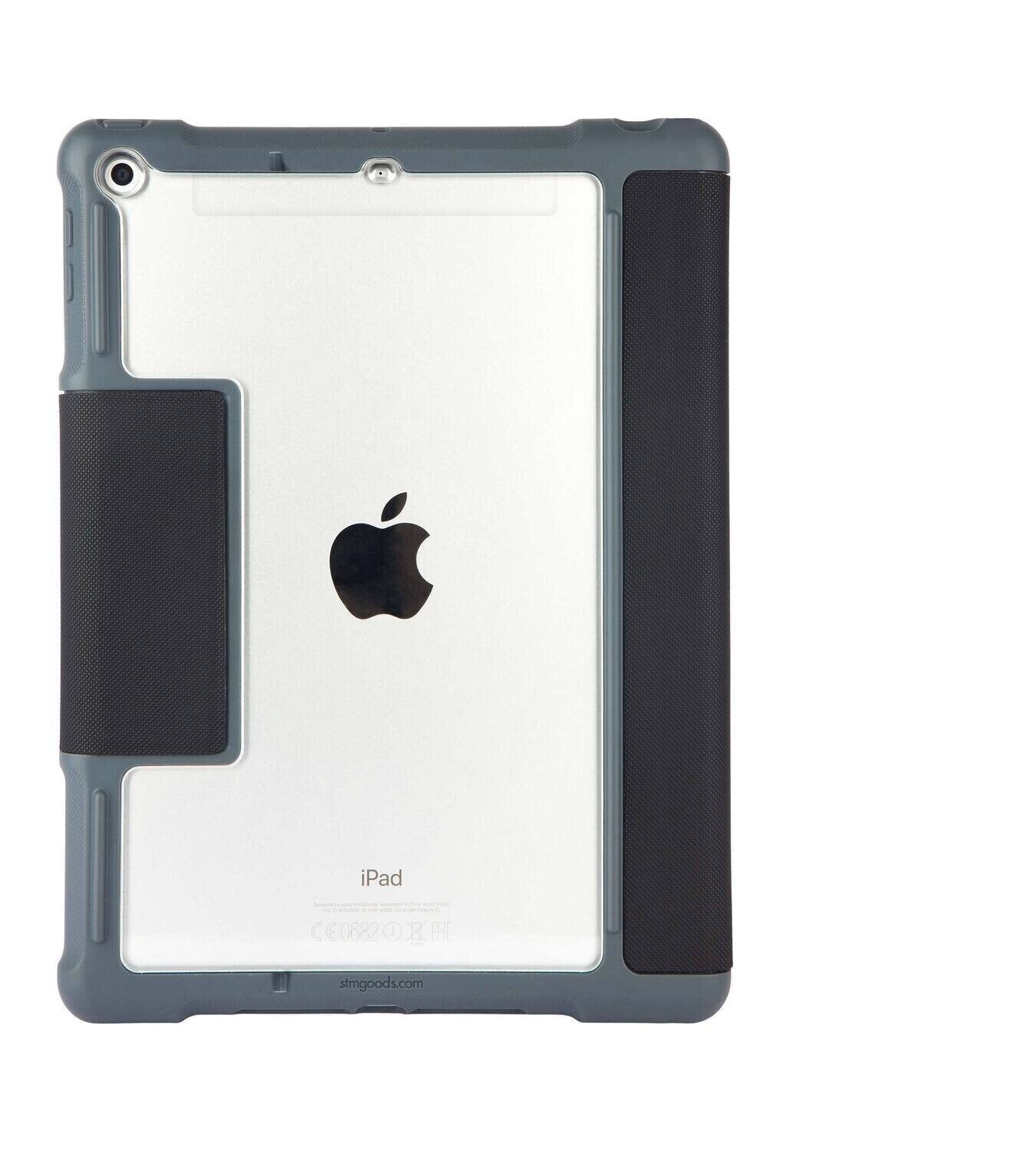 STM iPad 9.7 (2018) Dux Plus Fitted with Pencil Holder, Black