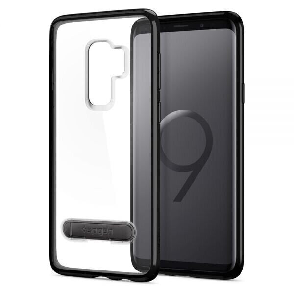 Spigen Samsung Galaxy S9 Plus Ultra Hybrid S, Midnight Black (593CS23026) (SRS)