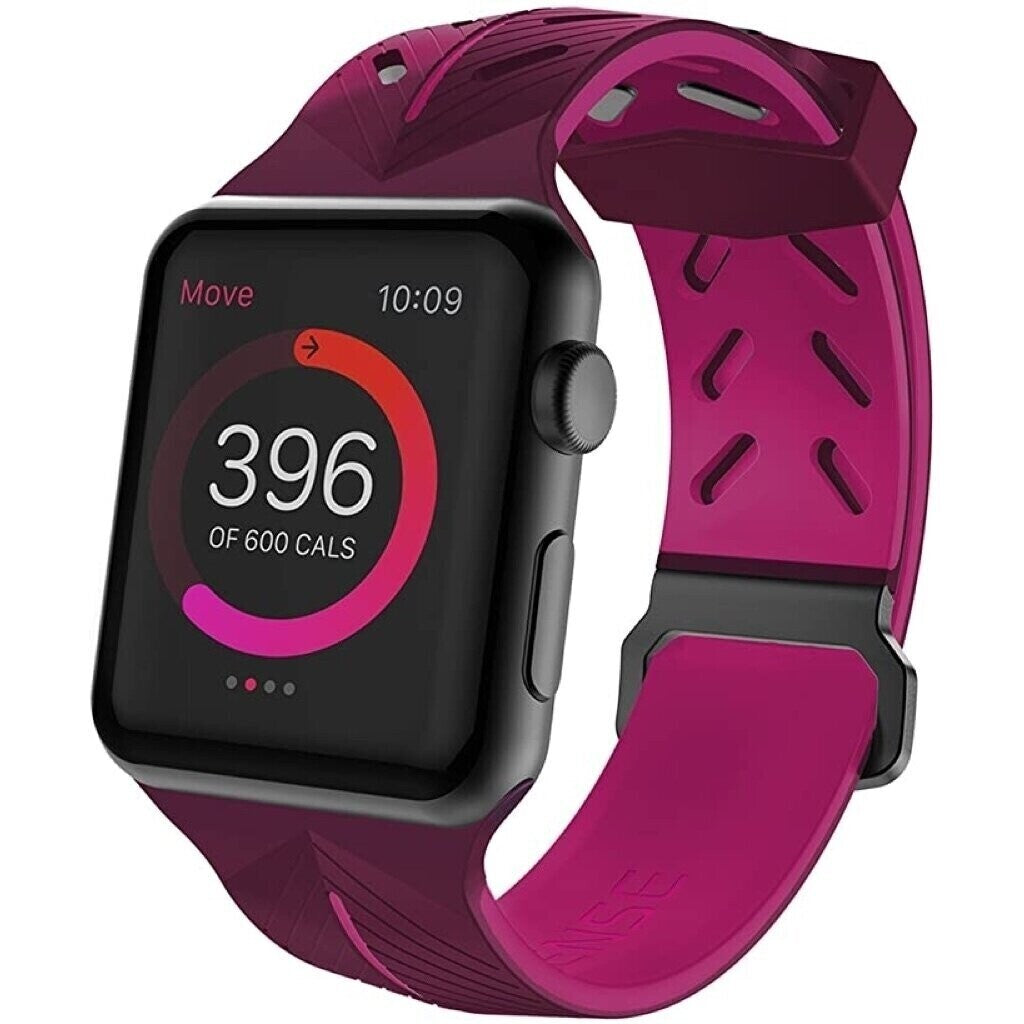 X-Doria Apple Watch (42mm) Action Band, Purple/Pink