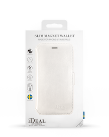 iDeal Of Sweden iPhone 7 Plus Slim Magnet Wallet, White