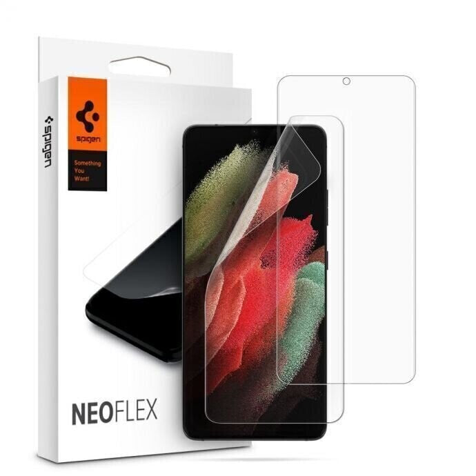 Spigen Samsung Galaxy S21 Ultra 5G Screen Protector, Neo Flex (Screen Protector)