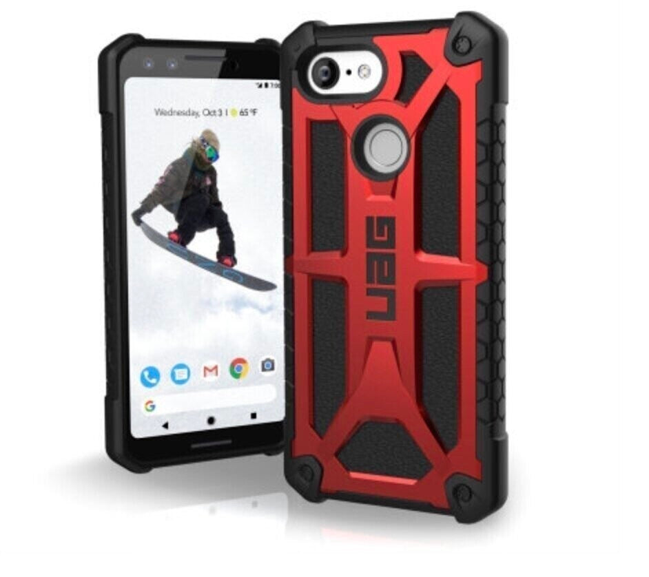 UAG Google Pixel 3 Monarch Case, Crimson