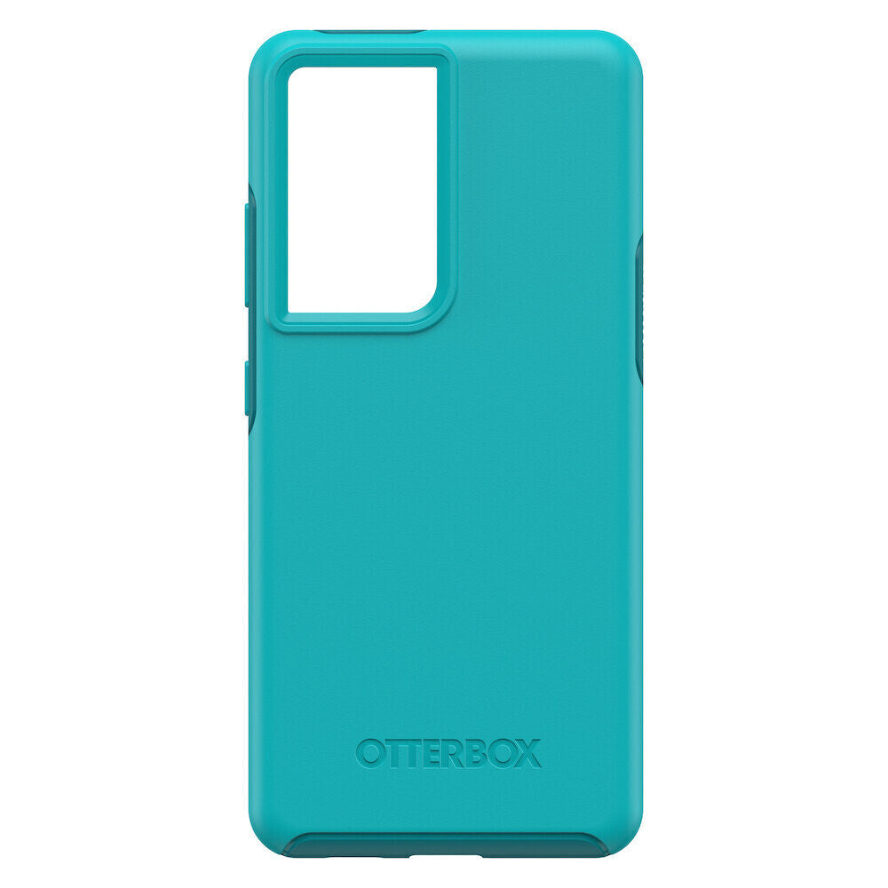 OtterBox Samsung Galaxy S21 Ultra 5G Symmetry Series, Rock Candy (Blue/Blue)