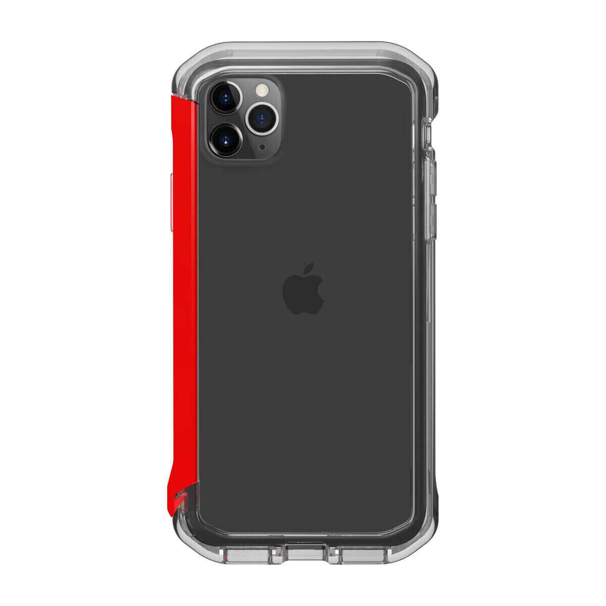 Element Case iPhone 11 Pro Max Rail, Clear/Solid Red