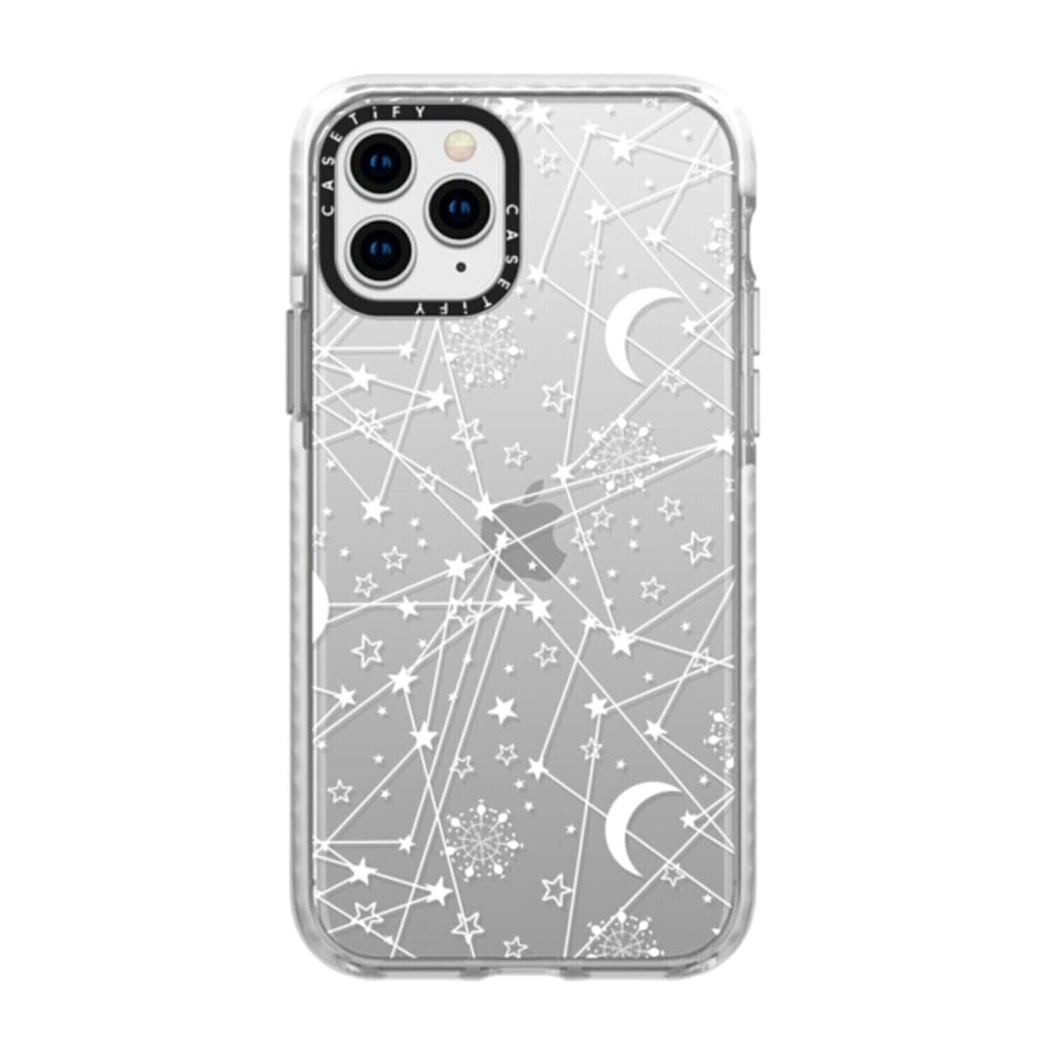 Casetify iPhone 11 Pro Impact Case, Sun Moon Stars White Galaxy