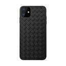 Devia iPhone 11 Woven 2 Pattern Design Soft Case, Black