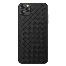 Devia iPhone 11 Pro Woven 2 Pattern Design Soft Case, Black