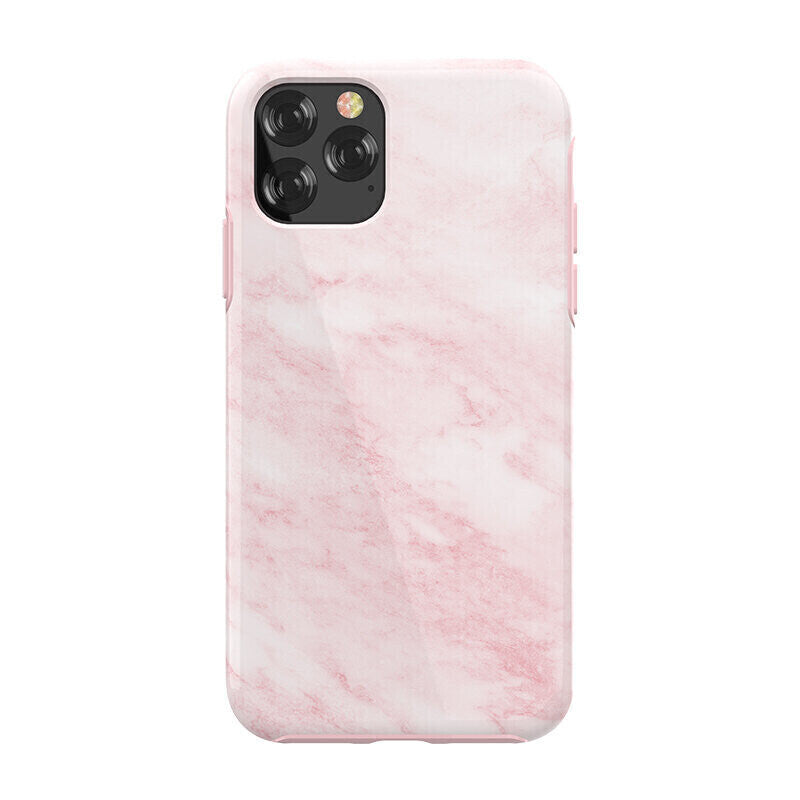 Devia iPhone 11 Pro Marble Case, Pink