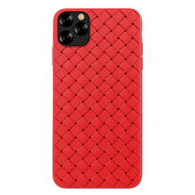 Devia iPhone 11 Woven Pattern Design Soft Case, Red