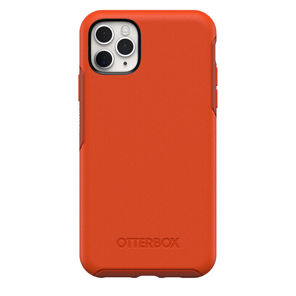 OtterBox iPhone 11 Pro Max Symmetry Series, Risk Tiger (Red/Pumpkin)