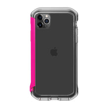 Element Case iPhone 11 Pro Max Rail, Clear/Flamingo Pink