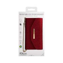 iDeal Of Sweden iPhone 11 Pro Max Mayfair Clutch Velvet, Red