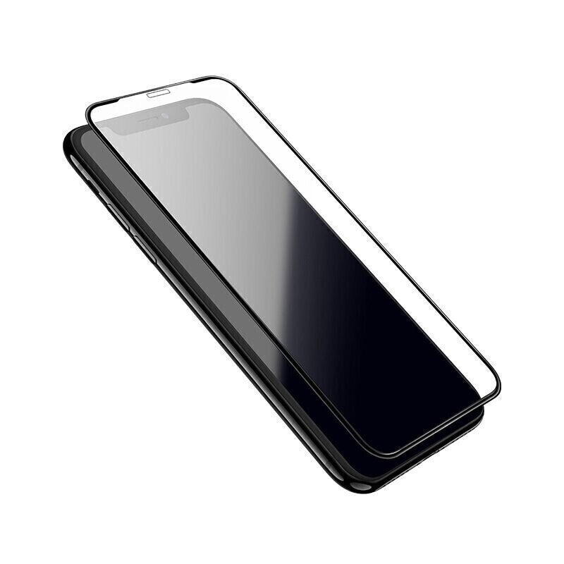 Comma iPhone 11 Pro/ Xs Tempered Glass, Full Screen 3D Curved Black (Black)