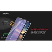 Devia iPhone 11 Pro/ Xs Tempered Glass, Full Screen Anti-Blue-Ray Black (Blue)