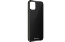 SwitchEasy iPhone 11 Pro Max Glass Edition Glass+TPU Case, Black