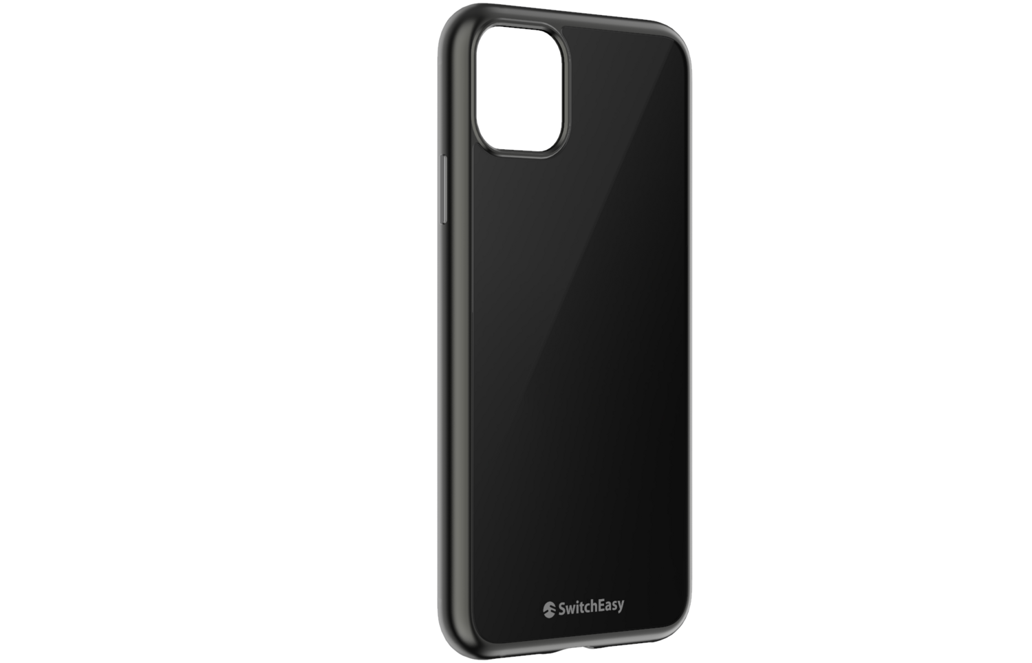 SwitchEasy iPhone 11 Pro Max Glass Edition Glass+TPU Case, Black