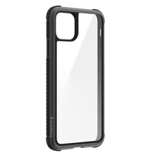 SwitchEasy iPhone 11 Pro Max Glass Rebel Glass+TPU+Alu Case, Metal Black