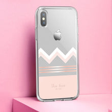 Comma iPhone Xs Max Concise Case, Rose Gold