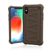 JTLegend iPhone Xs Original Cowhide Leather Flip Case, Navy