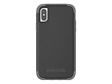 Griffin iPhone X Survivor Prime, Black Leather (BG43801)