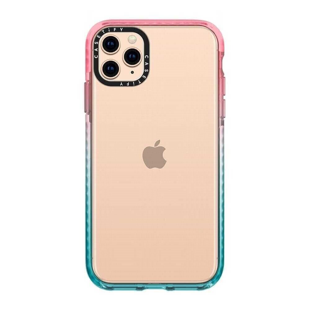 Casetify iPhone 11 Pro Max Impact Case, Pink/Blue