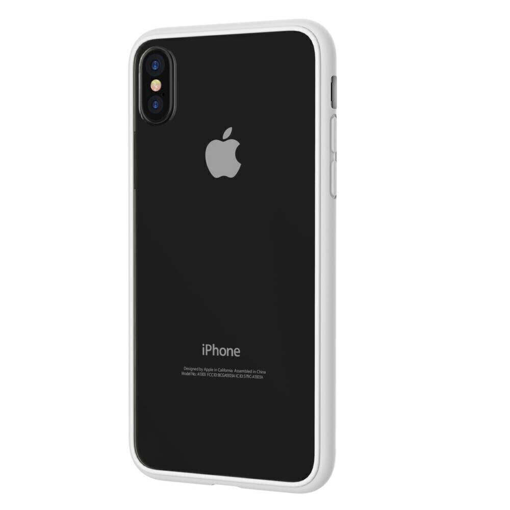 Comma iPhone X Fancy Mirror Case, Clear