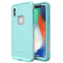 LifeProof iPhone X Fre Series, Wipeout (Blue/Coral/Mandalay) (77-57165)