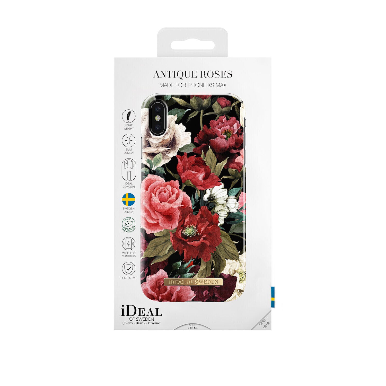 iDeal Of Sweden iPhone Xs Max Fashion Case A/W 17-18, Antique Roses