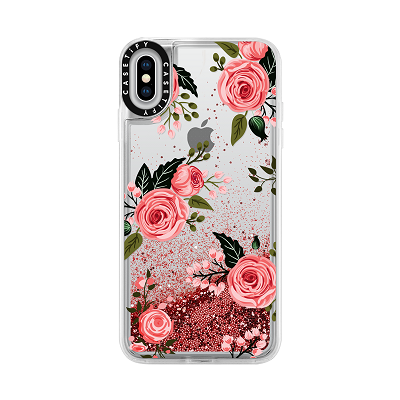 Casetify iPhone Xs Impact Case, Frost My Secret Garden