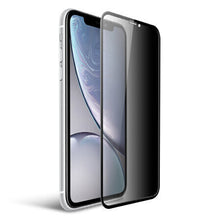 Komass iPhone XR/11 Tempered Glass, 3D Curved Privacy Black (Screen Protector)