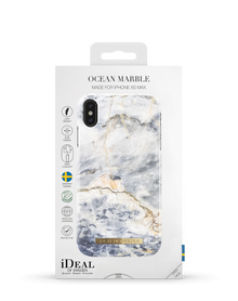 iDeal Of Sweden iPhone Xs Max Fashion Case A/W 16-17, Ocean Marble